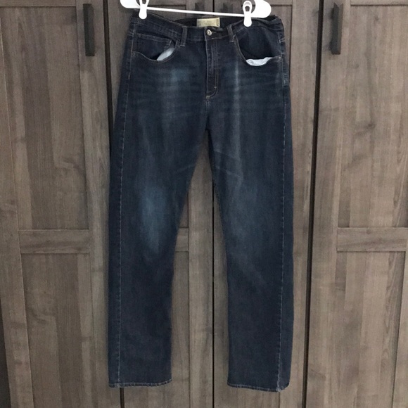 Wrangler Other - Wrangler Slim Straight Flex Jeans 34/34 Dark wash